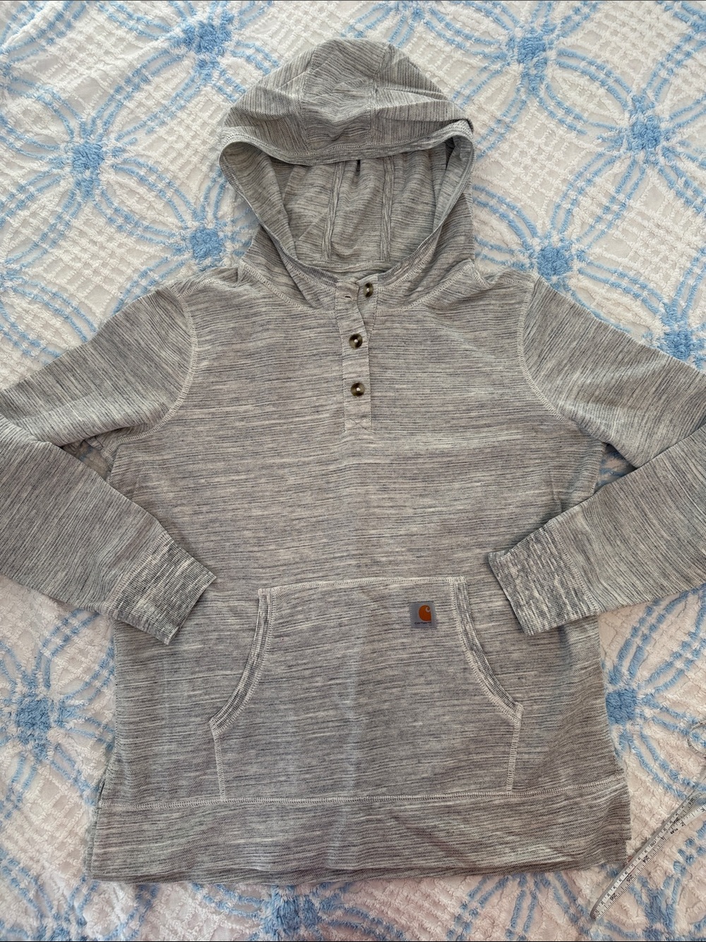 Women’s Carhartt waffle knit Henley XL - Picture 2 of 6